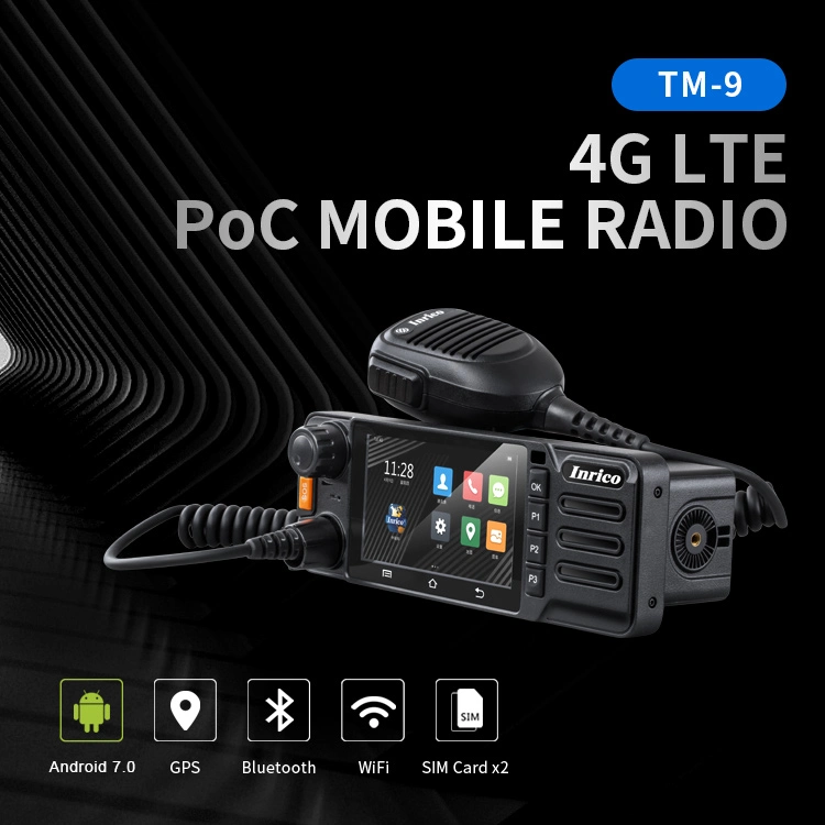 Digital Portable Radio Walkie Talkie Mobile Radio Inrico TM-9 Handheld Radio Two Way