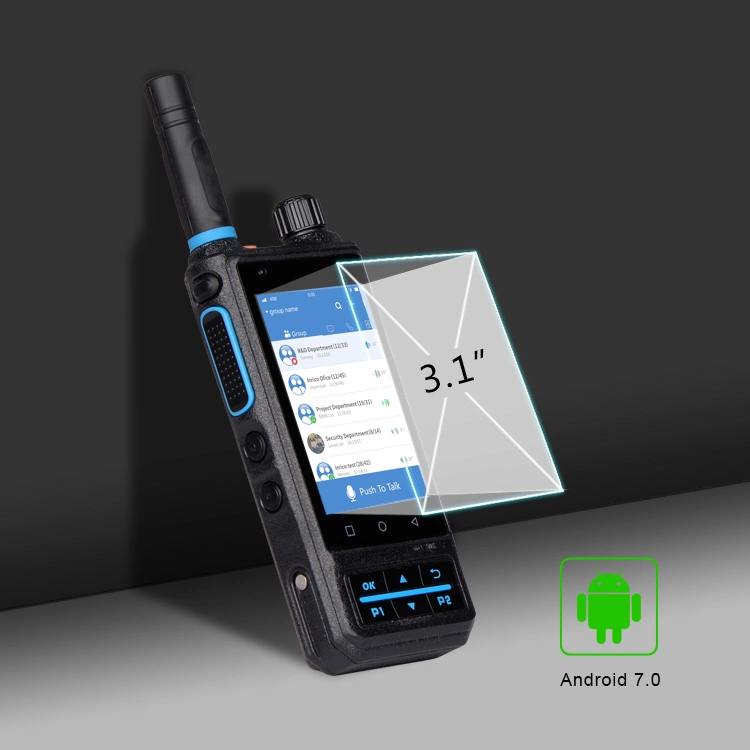 Inrico S200 Walkie Talkie 3.1 Inch Android Poc Two Way Radio with GPS NFC Sos Support Front and Rear Camera