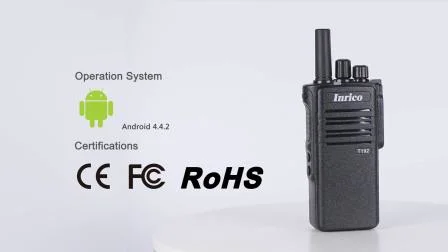 Heißer Verkauf 3G Netzwerk Android Walkie Talkie Poc Zweiwegradio Inrico T192